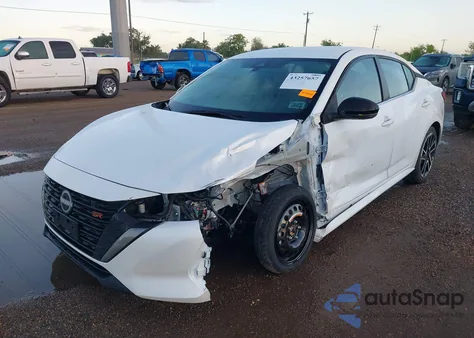 2025 Nissan Sentra Sr из США, поврежденный, VIN 3N1AB8DV7SY331866